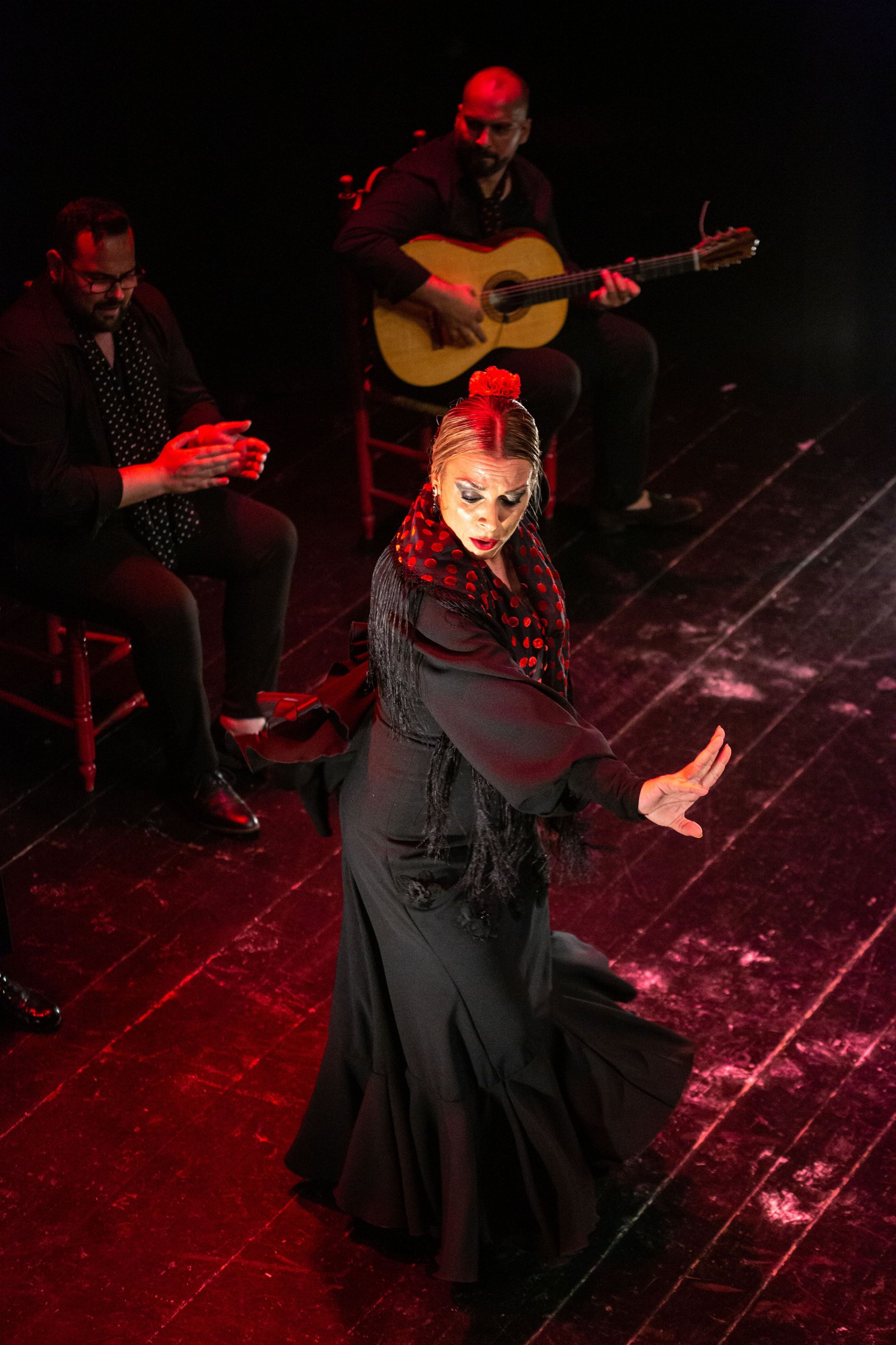 Clase de flamenco en La Tani